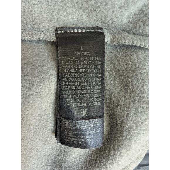 Marmot Tech Sweater Mens Large Gray Storm Heather Fleece Long Sleeve Zip Up NWT - Picture 4 of 5